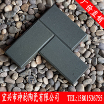 Yixing antique green brick Green gray clay brick permeable brick Gray sintered brick Landscaping brick Retro courtyard brick