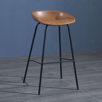 Retro bar chair Guitar stool Single performance high stool Nordic fashion creative cafe cashier chair