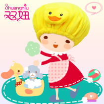 Childrens dry hair hat female super absorbent quick-drying headscarf baby bag headscarf poor hair cartoon cute waterproof shower cap
