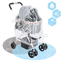 Special windproof dust-proof hood for pet stroller-Taiwan Pedeo Petstro-applicable models 410