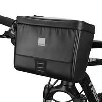 SAHOO waterproof riding large capacity mountain bike charter front handlebar bag front bag folding electric car bag