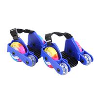 Four-wheel flash hot wheels auxiliary wheel shoes Skateboard childrens runaway pulley shoes PU starry Sky roller skates two-wheel drift