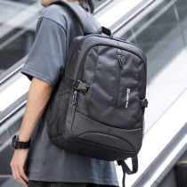 Large capacity backpack mens business computer bag short-distance travel bag student schoolbag trendy backpack mens bag