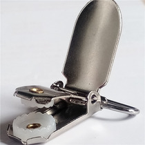 High quality sheet fixing clip sofa cushion clip jewelry clip strap duckbill clip suspenders stainless metal Chuck