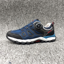 Off-code special offer BOA button design outdoor mountaineering hiking shoes cow anti-fur waterproof leisure travel shoes men