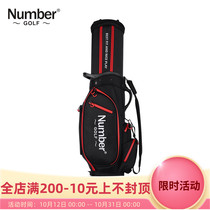 Number golf bag mens telescopic tugboat aviation bag can be customized by team LOGO