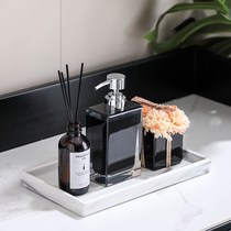 Minimalist bathroom suit-like room toilet combined tray Incense Soap split bottle Bathrooms Bathroom Wash Table Hem