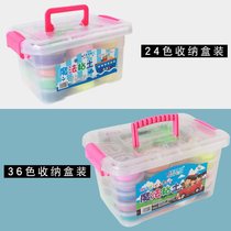 Mud agent ultra light clay 36 color plasticine colored clay children 24 color handmade clay space clay set