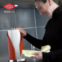 wesco wesco German oil-absorbing paper rack Kitchen creative European-style paper towel holder metal