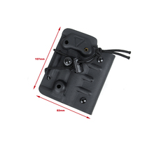 WT-870BC new M870 model Private belt hanging load imported Kydex K plate material black sand color