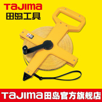 tajima tajima leather tape measure long glass fiber tape frame type 30 m 50 M 100 m two-color double-sided scale