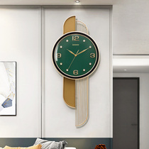 Light luxury clock clock home living room modern creative fashion wall clock hanging watch Nordic simple quartz clock