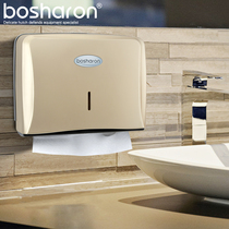 Toilet tissue box hanging wall type paper box hotel toilet paper box hanging non-punching commercial