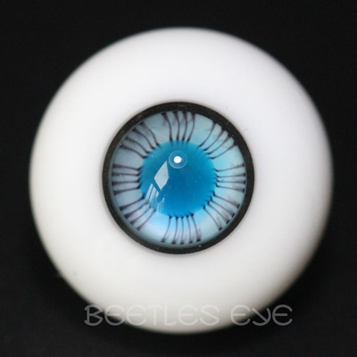 taobao agent [Beetles] BJD/SD handmade glass-eye bead black eye pattern W series W-02