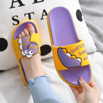 Cool slippers for women in summer wear outside the bathroom bath non-slip home household couple indoor cartoon slippers for men in summer