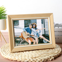 Nordic photo frame table picture frame wall mounted six 6 inch 7 8 couple portrait frame wash photos made of photo frame album