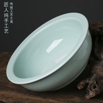 Thickened ceramic basin Large household kitchen non-stick noodle kneading basin Hair basin Sauerkraut fish basin Washing basin