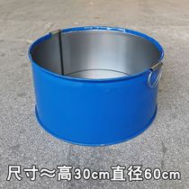 Fire drill barrel special ignition barrel factory fire fire fighting drill fire fighting drill fire pot oil barrel round iron barrel