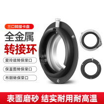 Flash Chuck adapter seat Ailinglong to Bao Rongkou Brown Baofu diagram adapter card plate Baorong mouth accessories