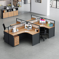 Modern Minimalist Screen Staff Station Cross Creative Desk Chair Composition 2346 Single Digit Table Partition Cassette