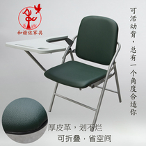 Folding training chair with table board table table large writing board writing meeting back chair learning table and chair integrated chair