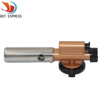 Portable butane gas card type flame gun welding gun nozzle ignition gun fire gun spray gun barbecue baking outdoor ignition equipment