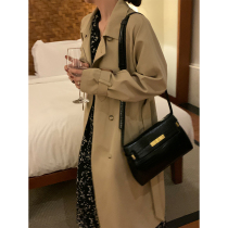 pijiuu card with its color windweaters 2022 early spring new small sublace long style jacket superior coat superior coat