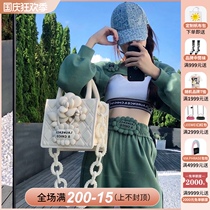 LaurenceChico bag female cloud flower doll tote tote bag original design fashion autumn new MISSL