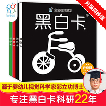 Hailun Sunshine Black and White Card Baby Toys Early Education Baby Newborn Children Visual Excitation Color Card