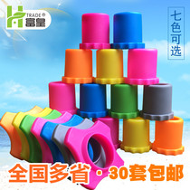 Microphone anti-slip ring protective cover KTV wireless microphone soft silicone anti-slip ring four-corner ring anti-fall anti-roll ring