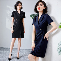 Bafeia hotel front desk work clothes female fashion professional outfit temperament beautician Customer service tooling Workplace work summer