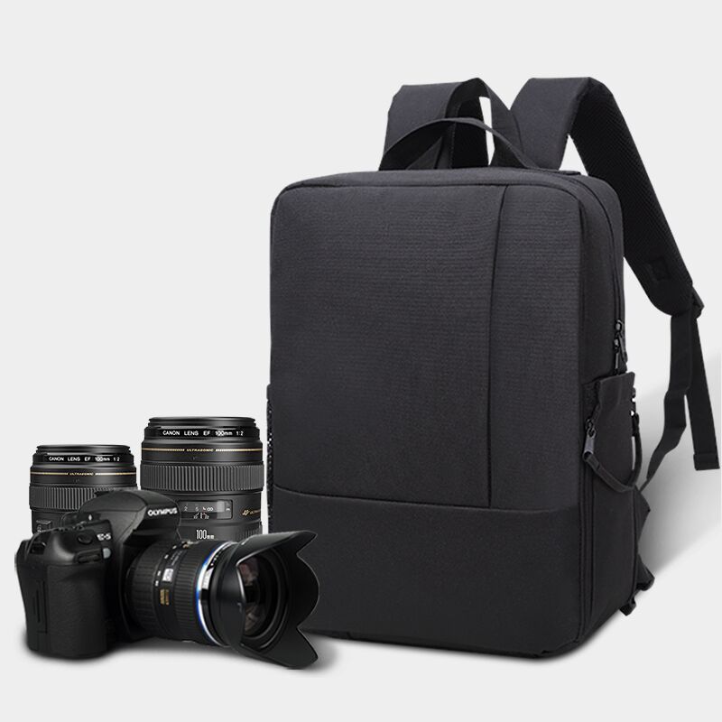 Camera Bag Multifunctional Single-Back Backpack Canon Nikon Professional Outdoor Photo Bag Shoulder Micro-single Camera Bag for Men and Women
