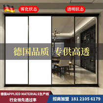Dimming glass Electronic control Atomized glass Partition color intelligent privacy glass film Projection electronic curtain dimming film