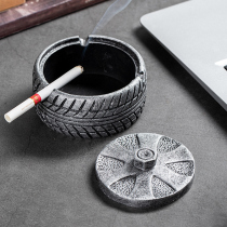 Nordic retro ashtray creative home ins personality living room trend office cement simple decorative ashtray