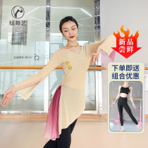 Dazzle dance Classical dance yarn dress practice suit Professional performance suit Female teacher Body body rhyme elegant national coat
