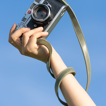 cam-in camera strap vintage neck shoulder strap leather cowhide for Leica micro single Fuji x100v