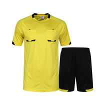 New football referee clothing set men's adult short sleeve shorts professional football supplies match referee clothing equipment
