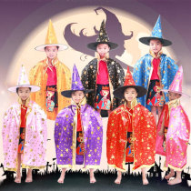 The Halloween childrens Korean version stage performance The Beatty Ponte Sorcerer the Beatles perform costumes clothes.