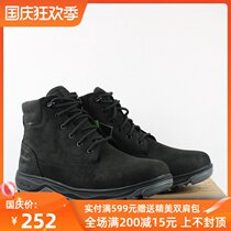 Foreign trade outdoor shoes leather medium-top waterproof hiking shoes mens hiking shoes V-bottom non-slip off-road shoes casual travel shoes
