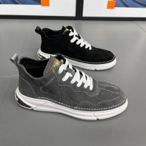 Mens shoes 2021 Winter high-top shoes new net red with trendy shoes Joker sports leisure Korean version of thick-soled shoes men