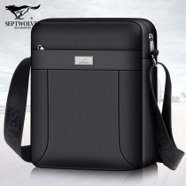 Seven Wolves Single Shoulder Bag Men Leisure Oxford Cloth Bag Travel Mens Bag Skew Satchel Backpack Business Satchel Bag