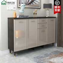 Italian-style light luxury large-capacity shoe cabinet modern and very simple home door economy Chinese Porch Locker