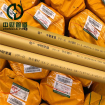 Zhongcai boutique white brown hot melt S2 5PPR hot and cold water pipe tap water pipe 20-110