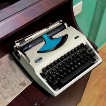 Flying Fish brand old-fashioned mechanical manual English typewriter can type retro nostalgic childrens student gift recommendation