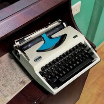 Flying Fish brand old-fashioned mechanical manual English typewriter can type retro nostalgic childrens student gift recommendation