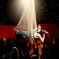 Stage performance net Weiya hanging net small hole net Stage performance net Stage props bar hanging net