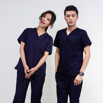 Classic Tibetan blue wash clothes short sleeve doctors clothing long sleeve surgical clothes