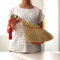 Refined sorghum millet sweep bed artifact broom auspicious evil evil broom car desktop broom anti-static Old Style