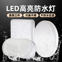 LED moisture-proof lamp Explosion-proof waterproof lamp Ceiling lamp Kitchen and bathroom bathroom wall lamp bathroom outdoor human body induction three-proof