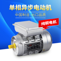 Single phase motor 220v aluminum shell YL250 370 550 750w vertical 2800 rpm horizontal b5 B3 cleaning machine